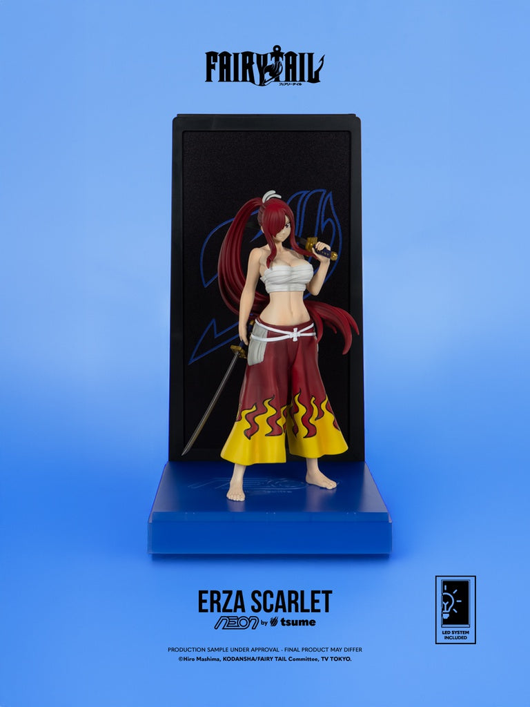 Sur Commande - Fairy Tail - Erza (Néon) - Figurine Tsume