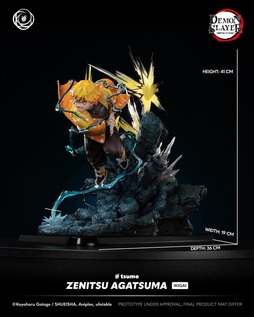 092027 - Demon Slayer - Zenitsu Agatsuma (Ikigai) - Statuette Tsume