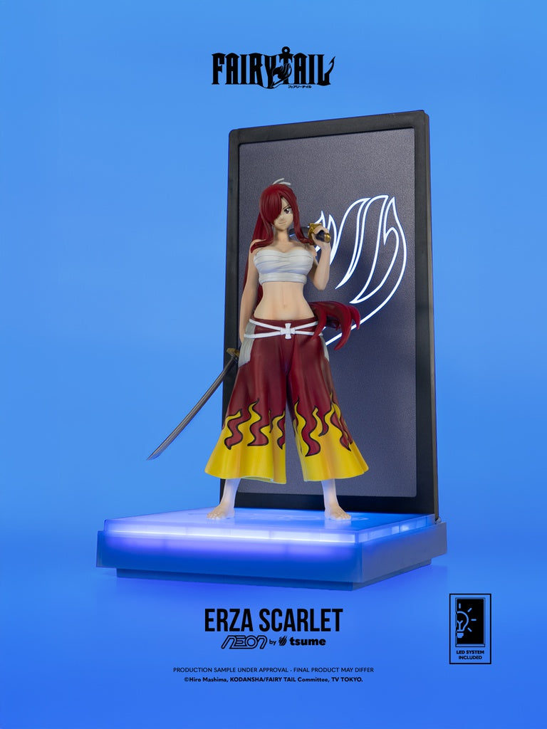 Sur Commande - Fairy Tail - Erza (Néon) - Figurine Tsume