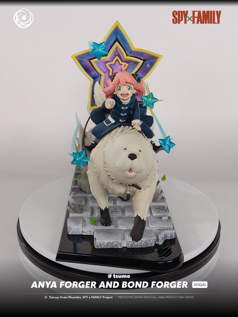 062027 - Spy Family - Anya & Bond Forger (Ikigai) - Statuette Tsume