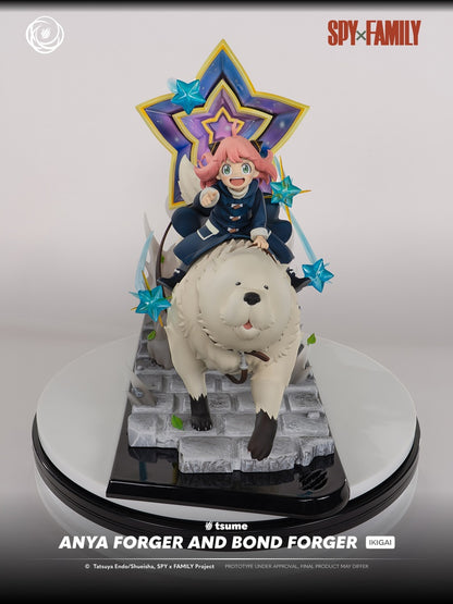 062027 - Spy Family - Anya & Bond Forger (Ikigai) - Statuette Tsume