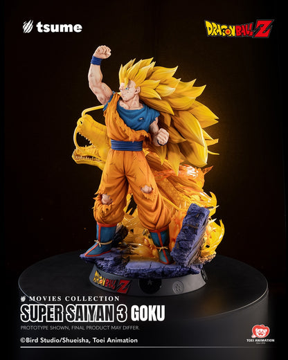 082027 - Dragon Ball Z - Goku Super Saiyan 3 (Movie Collection) - Statuette Tsume