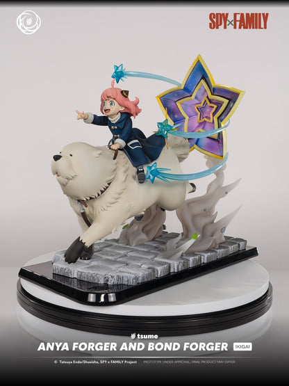 062027 - Spy Family - Anya & Bond Forger (Ikigai) - Statuette Tsume