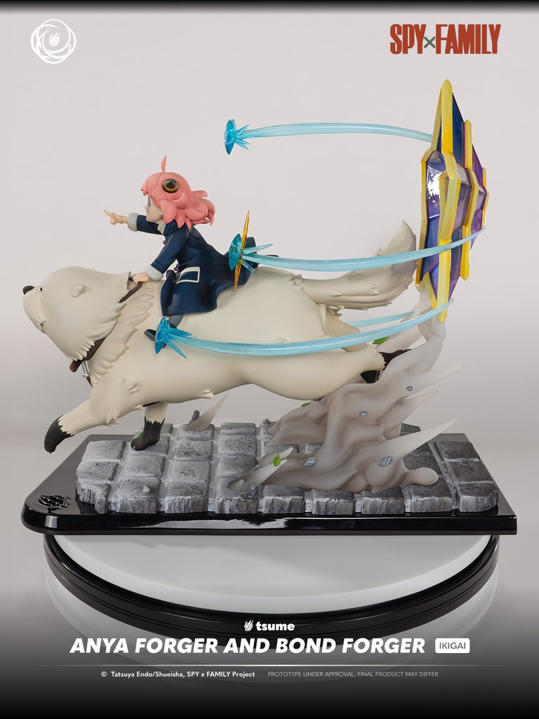 062027 - Spy Family - Anya & Bond Forger (Ikigai) - Statuette Tsume