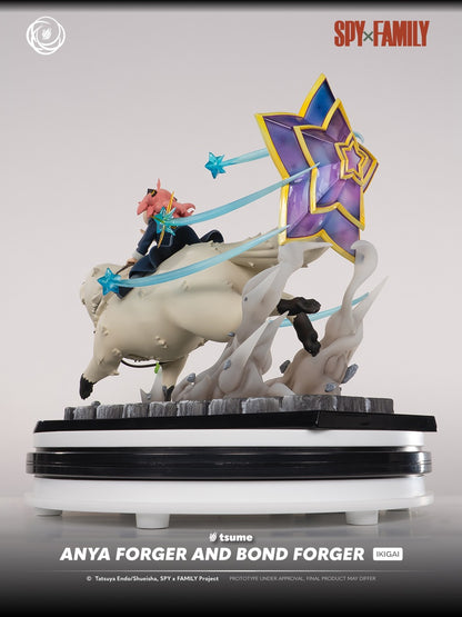 062027 - Spy Family - Anya & Bond Forger (Ikigai) - Statuette Tsume