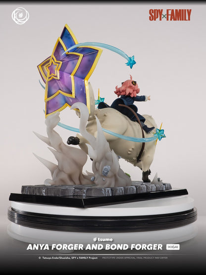 062027 - Spy Family - Anya & Bond Forger (Ikigai) - Statuette Tsume