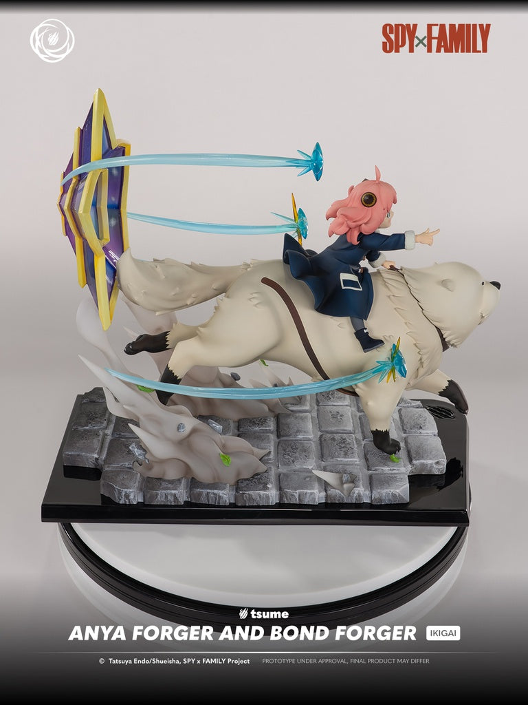 062027 - Spy Family - Anya & Bond Forger (Ikigai) - Statuette Tsume