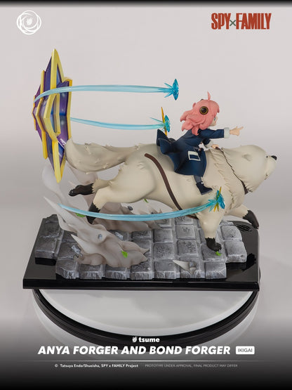 062027 - Spy Family - Anya & Bond Forger (Ikigai) - Statuette Tsume