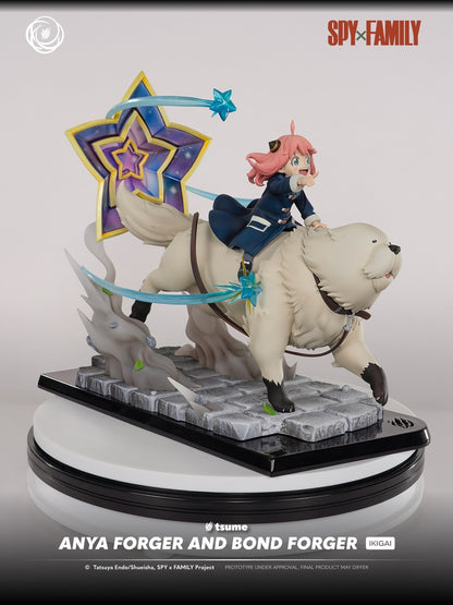 062027 - Spy Family - Anya & Bond Forger (Ikigai) - Statuette Tsume