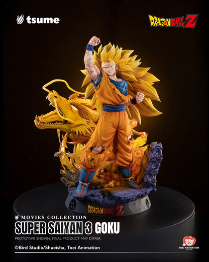082027 - Dragon Ball Z - Goku Super Saiyan 3 (Movie Collection) - Statuette Tsume