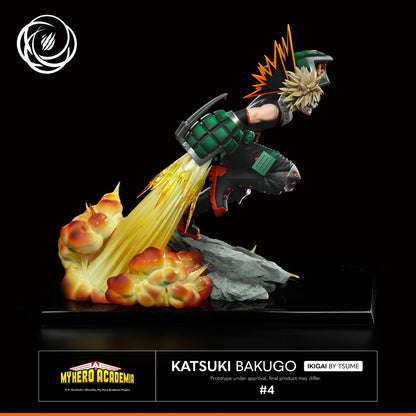 Sur Commande - My Hero Academia -  Katsuki Bakugo (Ikigai) - Statuette Tsume