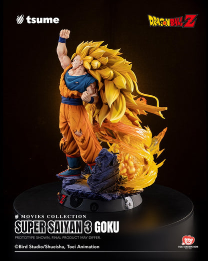 082027 - Dragon Ball Z - Goku Super Saiyan 3 (Movie Collection) - Statuette Tsume