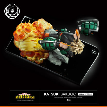 Sur Commande - My Hero Academia -  Katsuki Bakugo (Ikigai) - Statuette Tsume