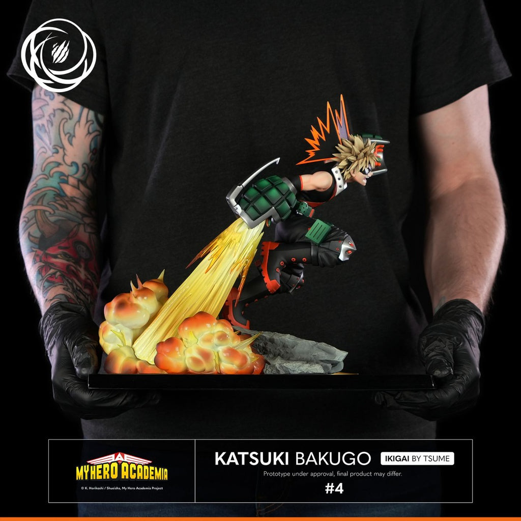 Sur Commande - My Hero Academia -  Katsuki Bakugo (Ikigai) - Statuette Tsume