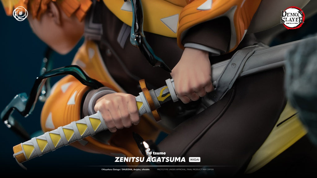 092027 - Demon Slayer - Zenitsu Agatsuma (Ikigai) - Statuette Tsume