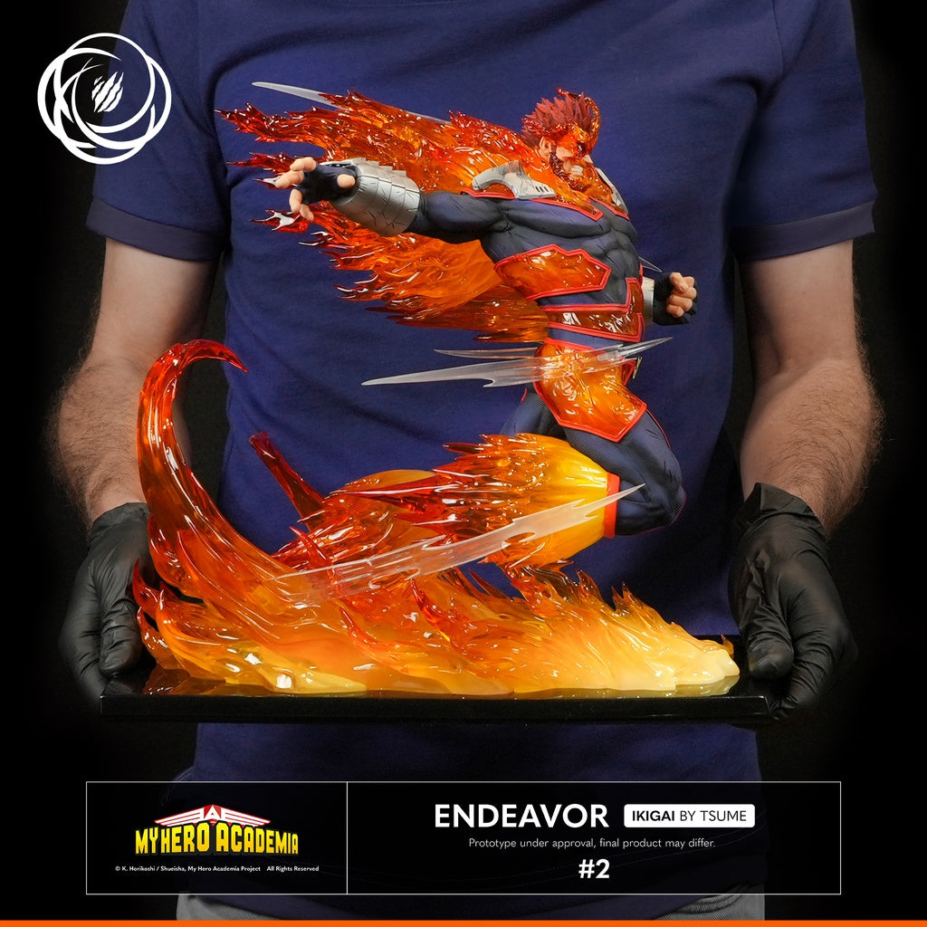 Sur Commande - My Hero Academia -  Endeavor (Ikigai) - Statuette Tsume
