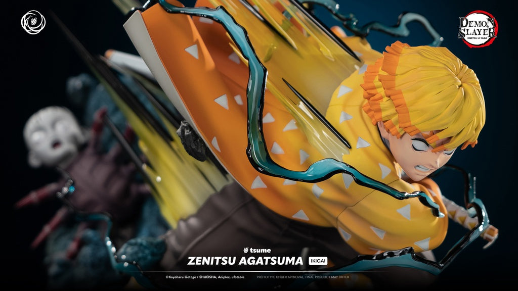 092027 - Demon Slayer - Zenitsu Agatsuma (Ikigai) - Statuette Tsume