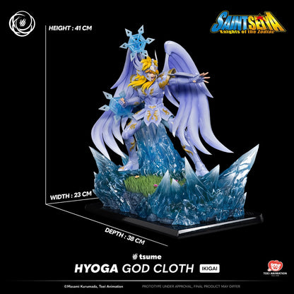 Q32027-Saint Seiya Hyoga God Cloth Ikigai Tsume Art