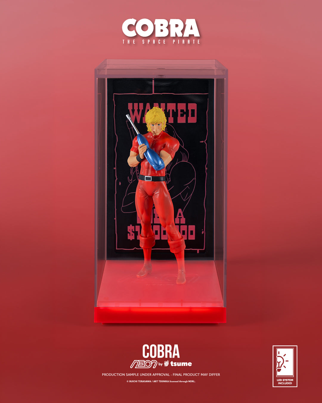 122026 - Cobra The Space Pirate - Cobra (Neon) - Figurine Tsume