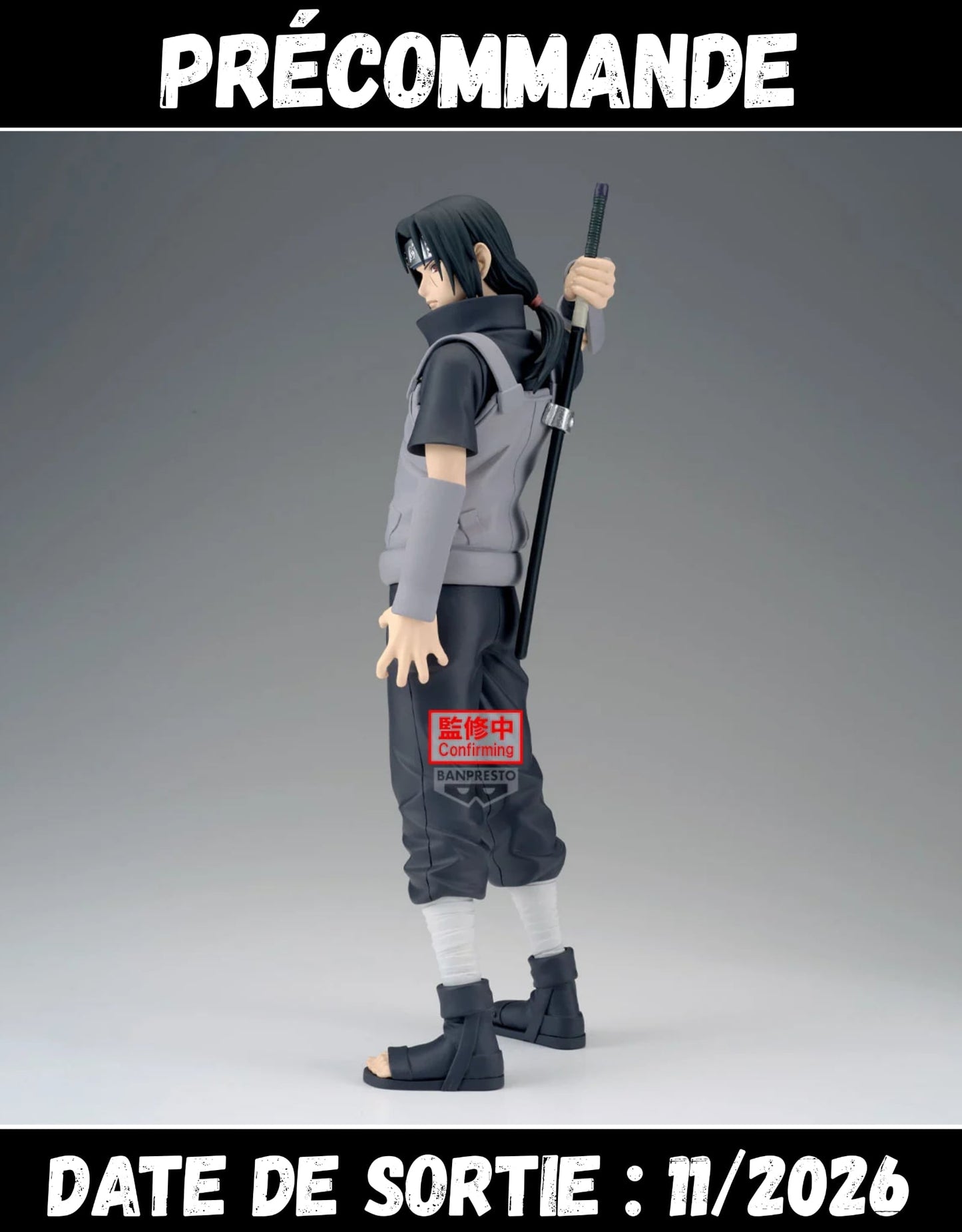 112026 - Naruto Shippuden - Itachi Uchiha  – Figurine Banpresto