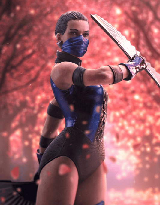 Mortal Kombat – Statuette Kitana Art Scale 1/10 Iron Studios 22 cm