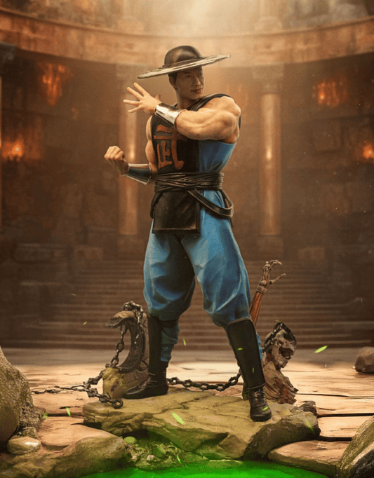 Mortal Kombat – Statuette Kung Lao Art Scale 1/10 Iron Studios 24 cm