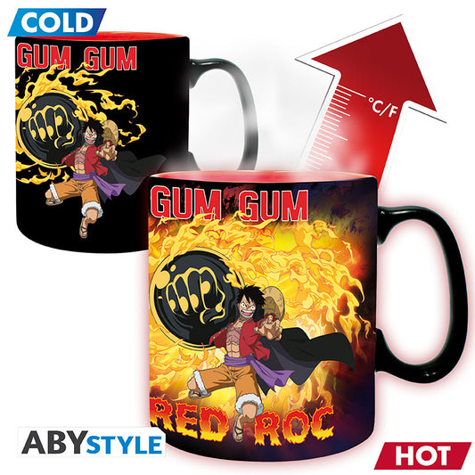 One Piece - Luffy VS Kaido - Mug Thermo-réactif Abystyle