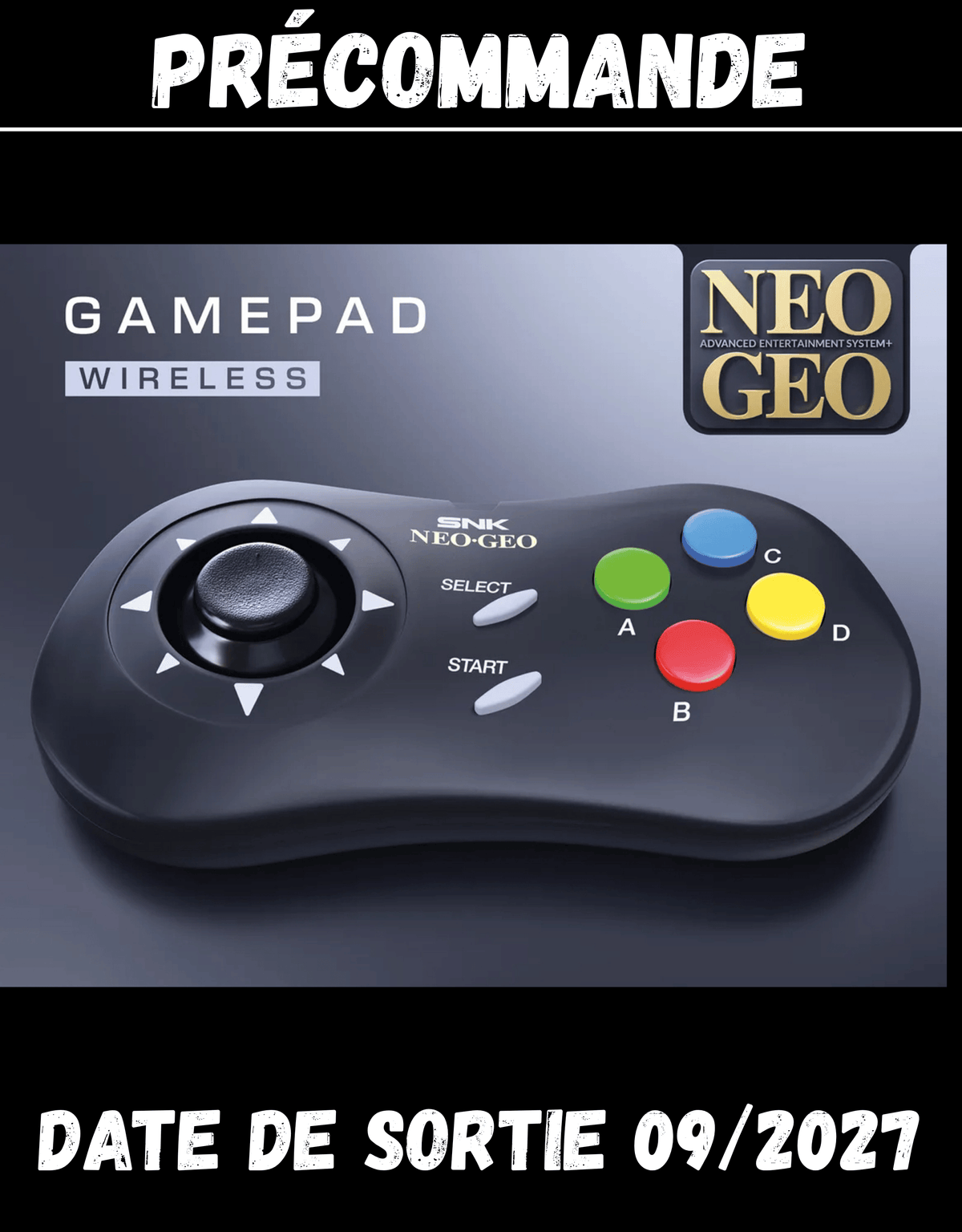 092027-NEOGEO AES+ Wireless Gamepad