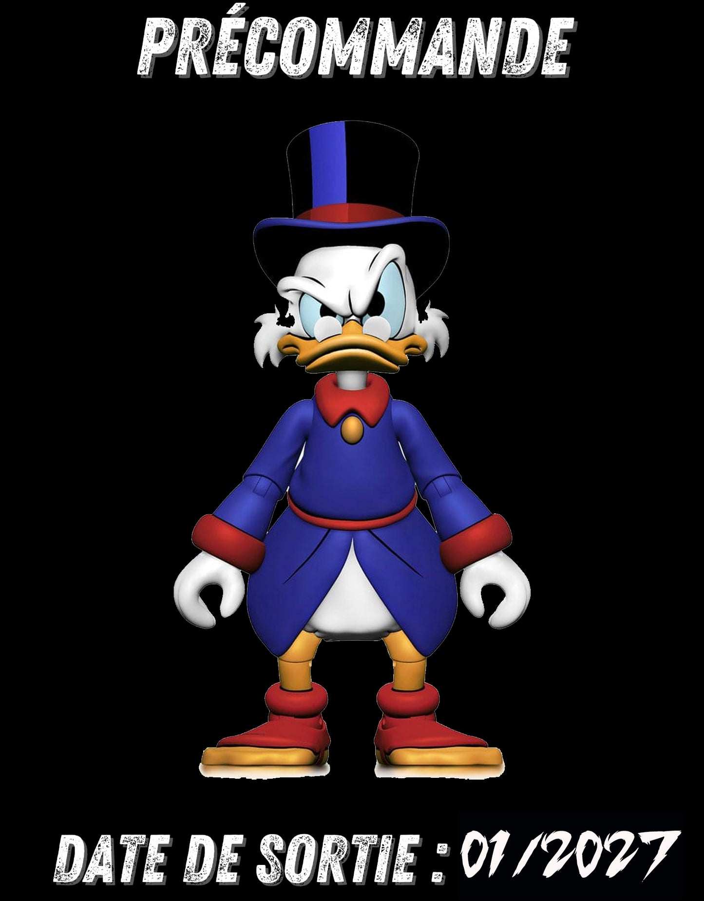 012027 - DuckTales figurine Scrooge McDuck 18 cm NECA Ultimate – La Bande à Picsou