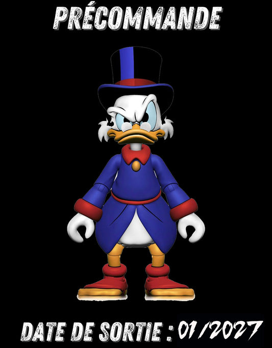 012027 - DuckTales figurine Scrooge McDuck 18 cm NECA Ultimate – La Bande à Picsou