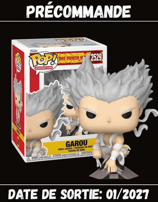 012027-  ONE PUNCH MAN - POP Animation N° 2529 - Garou avec Chase
