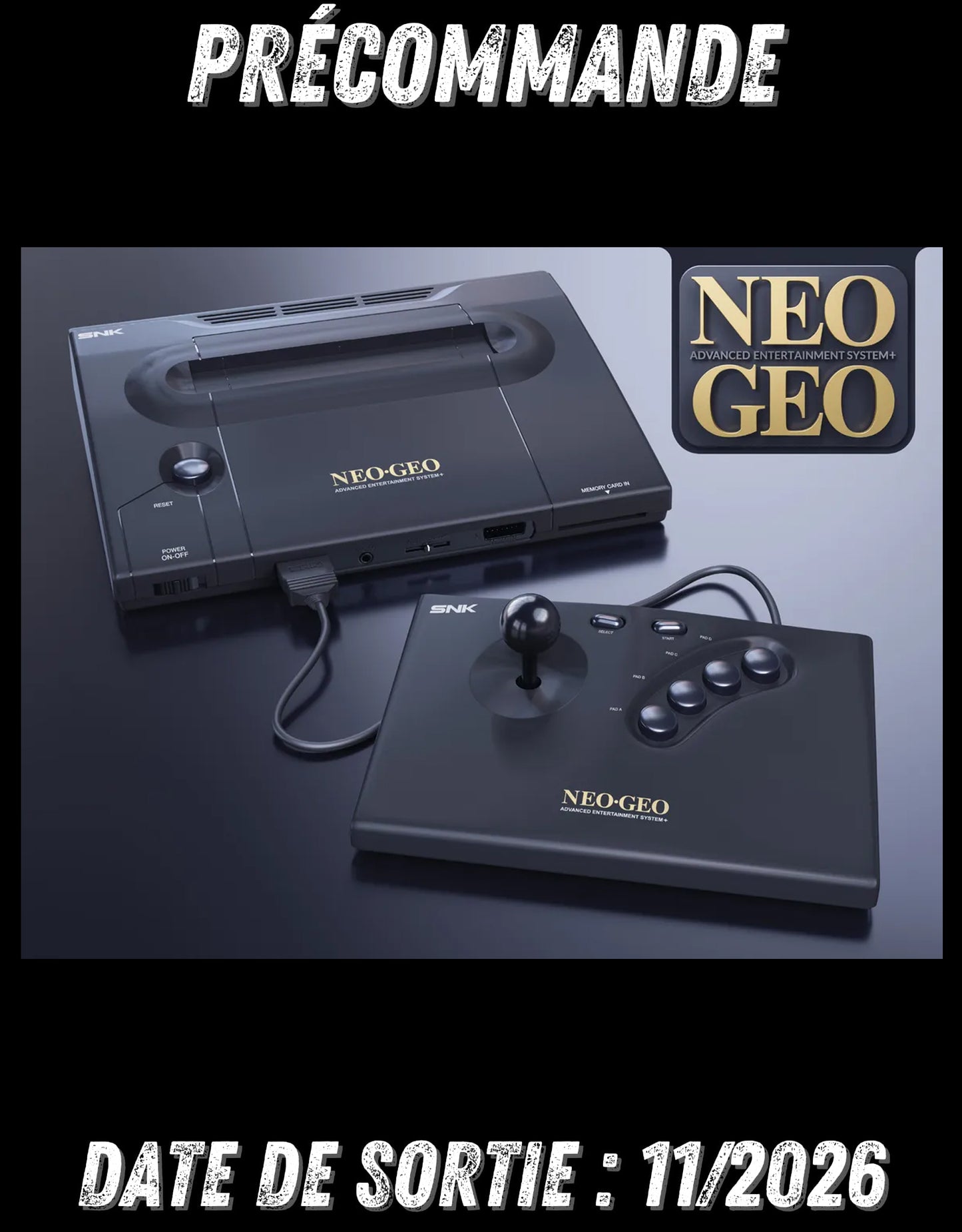 112026 -Neo Geo AES+ Console