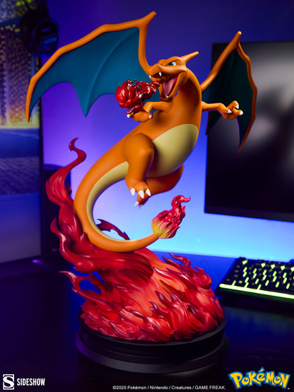 082026 - Pokémon - Dracaufeu - Statuette Sideshow