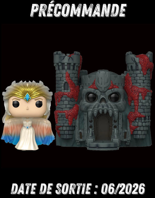 062026 -Masters of the Universe 2026 POP! Town Sorceress & Castle Grayskull – Funko
