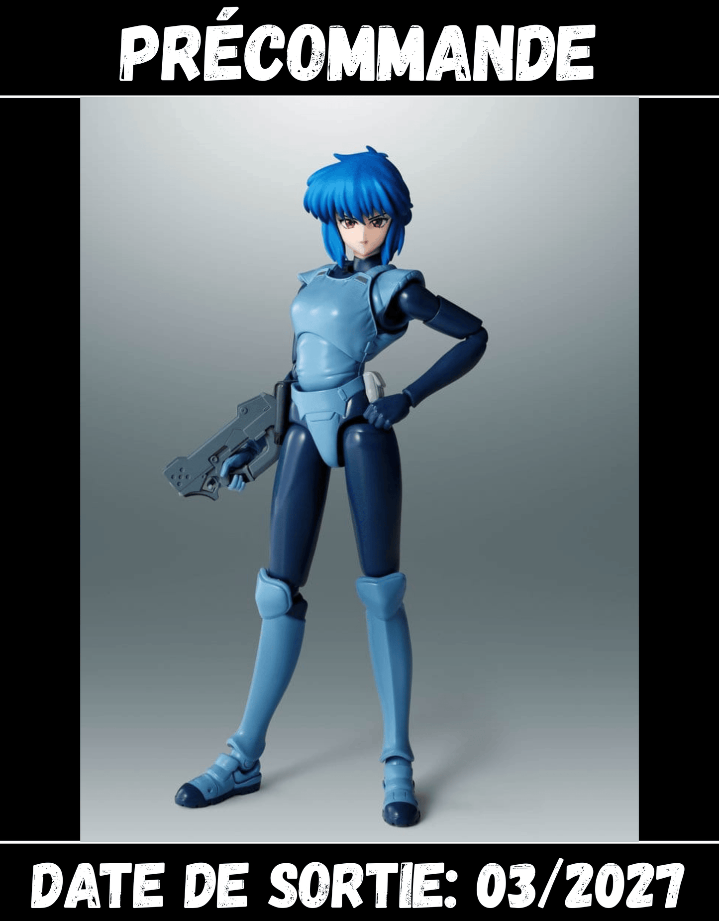 032027 - Ghost in the Shell - Figurine S.H.Figuarts Motoko Kusanagi 14 cm