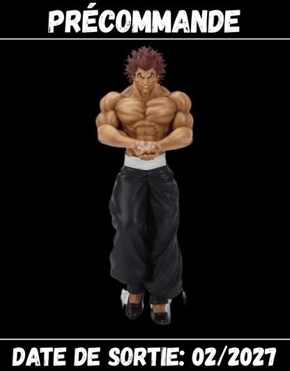 022027 - Baki the Grappler - Figurine 28Fig Yujiro Hanma Imaginary Meal Ver. 28 cm | HNB