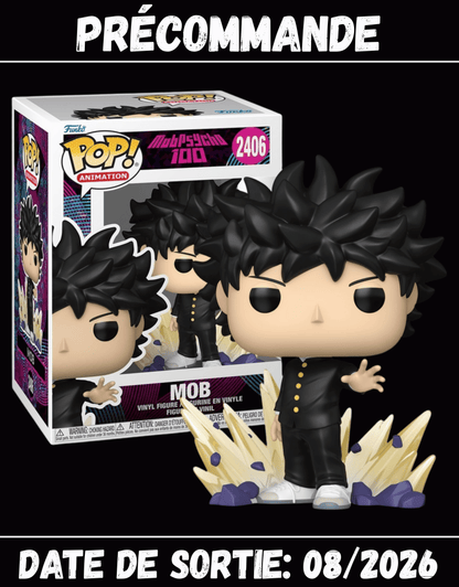 082026 Mob Psycho 100 POP! Animation Shigeo with Chase #2406 – Funko