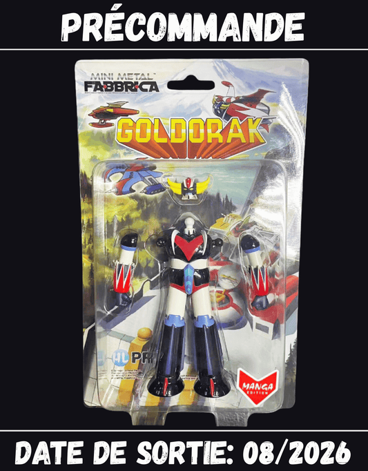 082026 - Goldorak Mini Metal Fabbrica Manga Edition 2026 12 cm