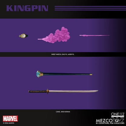 062027 - Marvel - Kingpin - Figurine Articulée Mezco Toys