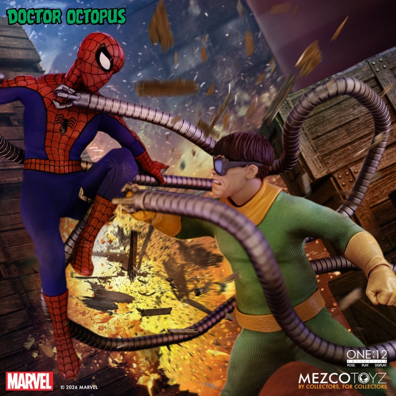 102027 - Marvel - Doctor Octopus - Figurine Articuléee Mezco Toys