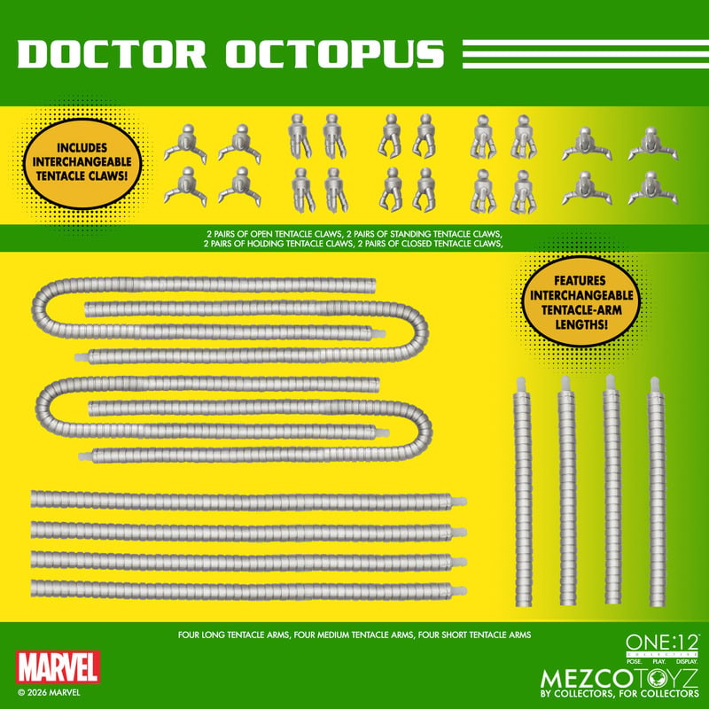 102027 - Marvel - Doctor Octopus - Figurine Articuléee Mezco Toys