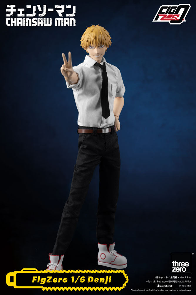 082026 - Chainsaw Man - Denji - Figurine Articulée Three Zero