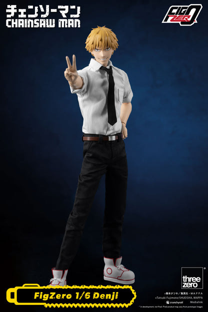 082026 - Chainsaw Man - Denji - Figurine Articulée Three Zero