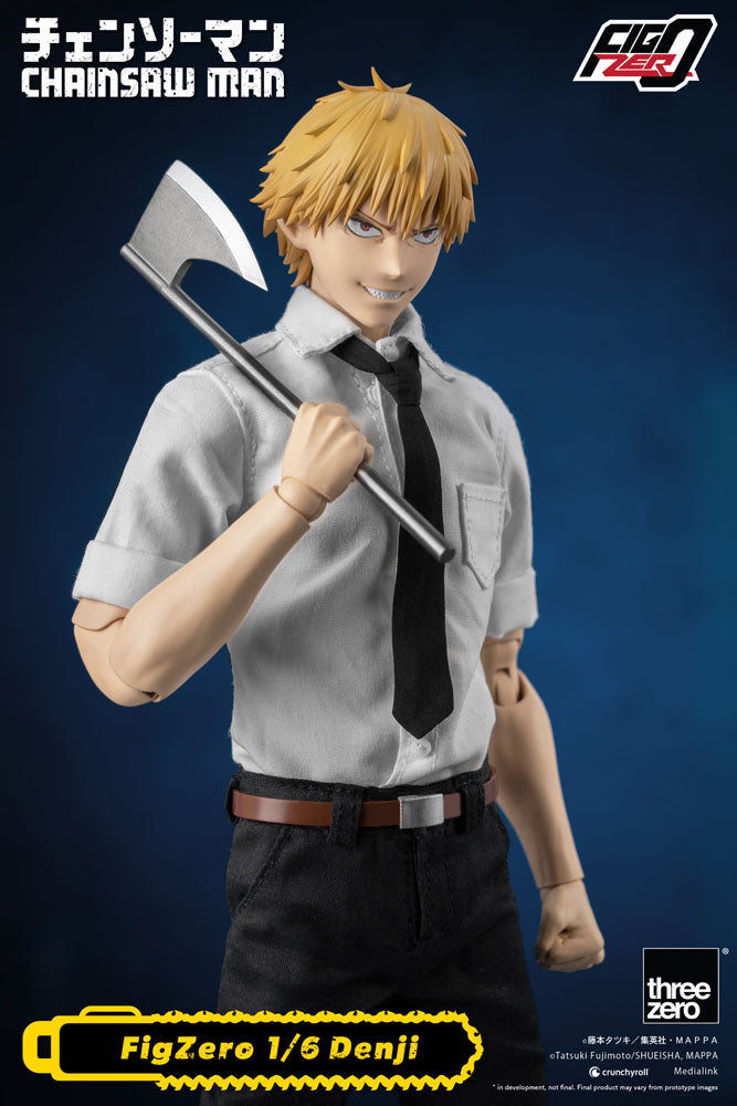 082026 - Chainsaw Man - Denji - Figurine Articulée Three Zero