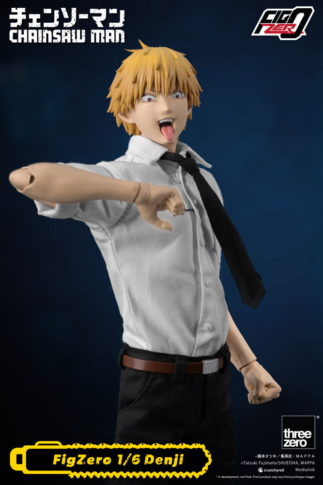 082026 - Chainsaw Man - Denji - Figurine Articulée Three Zero