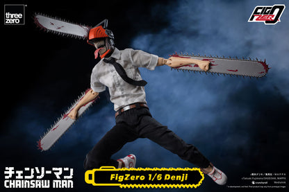 082026 - Chainsaw Man - Denji - Figurine Articulée Three Zero