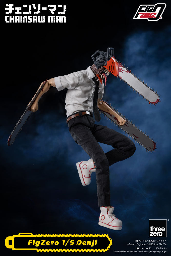 082026 - Chainsaw Man - Denji - Figurine Articulée Three Zero