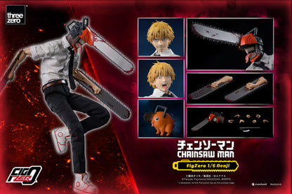 082026 - Chainsaw Man - Denji - Figurine Articulée Three Zero