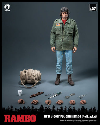 032026 - Rambo: First Blood - John Rambo (Field Jacket) - Figurine Articulée Three Zero