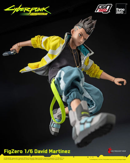 022026 - Cyberpunk Edgerunners - David - Figurine Articulée Three Zero